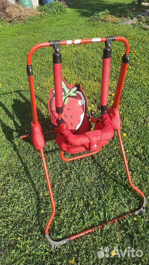 Детская качеля напольная