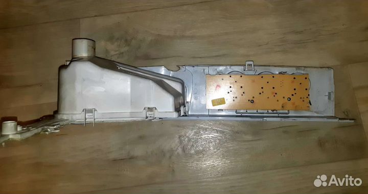 Лоток и электронная панель упр. стиральной indesit