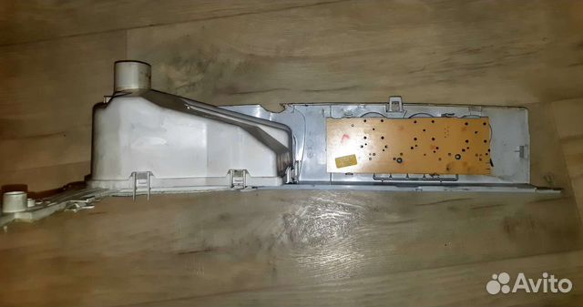 Лоток и электронная панель упр. стиральной indesit