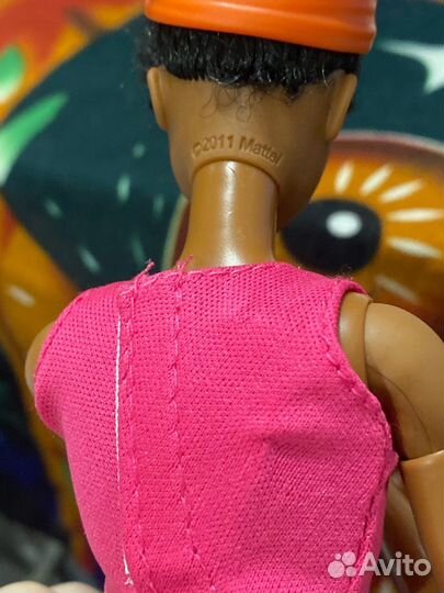 Кукла Barbie мулатка гибрид на теле мтм
