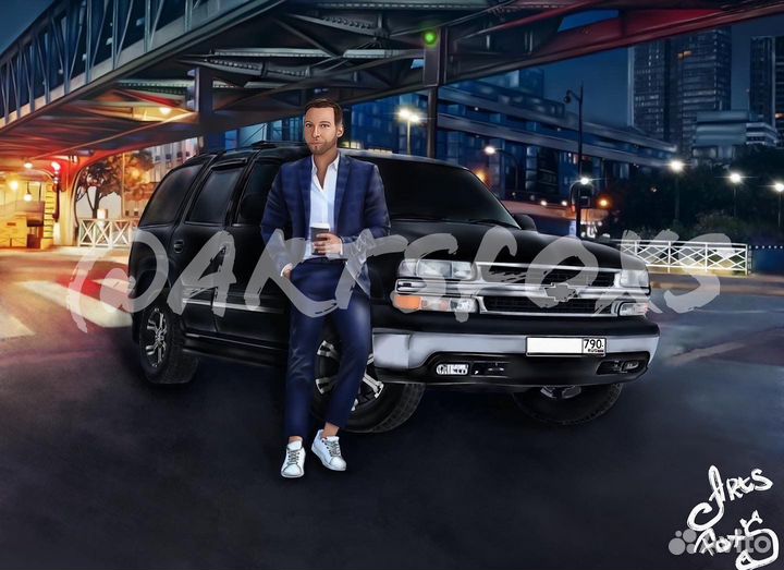 Художник/Портрет/Шарж по фото/рисунки по фото