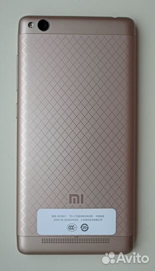 Xiaomi Redmi 3 Rose Gold