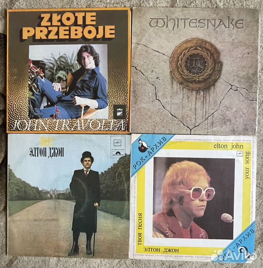 Грампластинки СССР, Россия, зарубеж