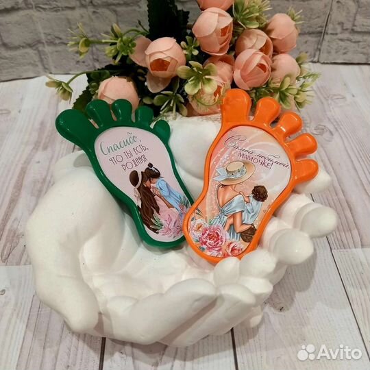 Магниты ножка на день матери