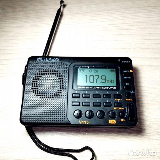 Новый радиоприемник Retekess V115