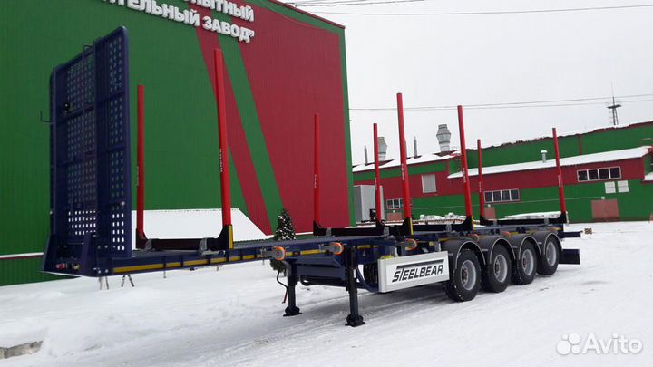 Полуприцеп лесовоз (сортиментовоз) Steelbear PT-24L, 2023