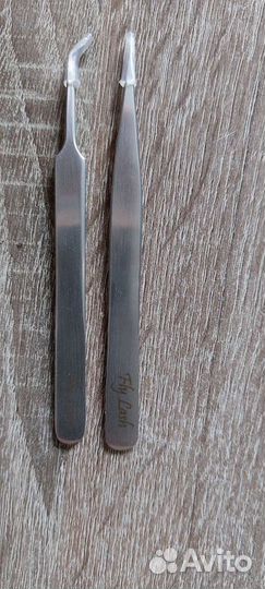 Пинцет для наращивания ресниц