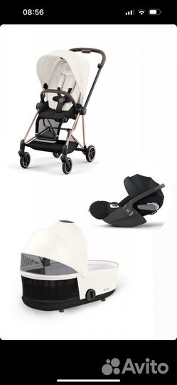 Коляска cybex mios leaf green 2023 новая 2 в 1