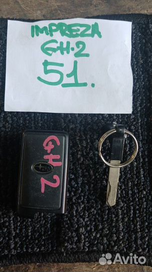 Ключ зажигания Subaru Impreza GH2
