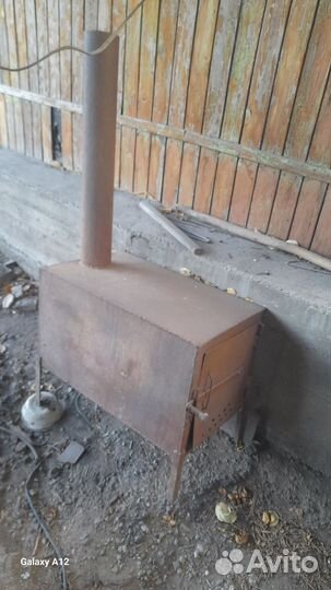 Печь буржуйка для гаража