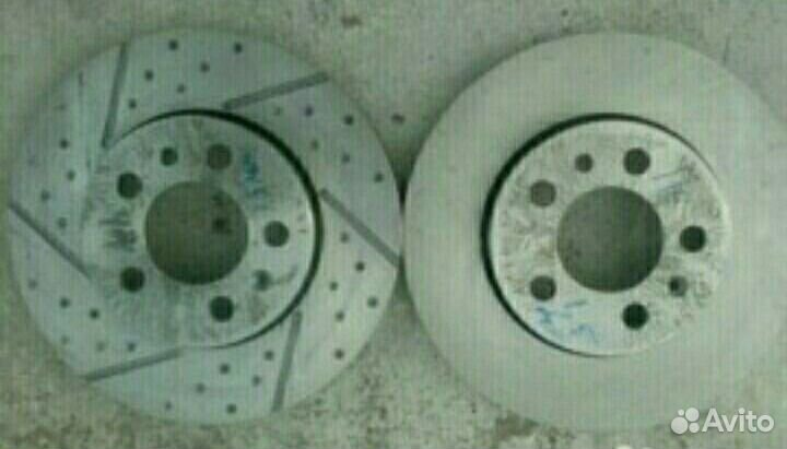 Проточка перфорация тормозных дисков