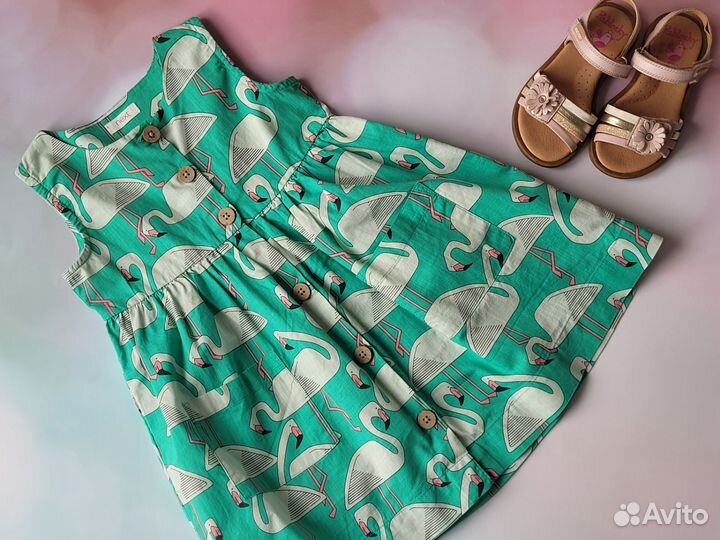 Платье для девочки 86 92 Next