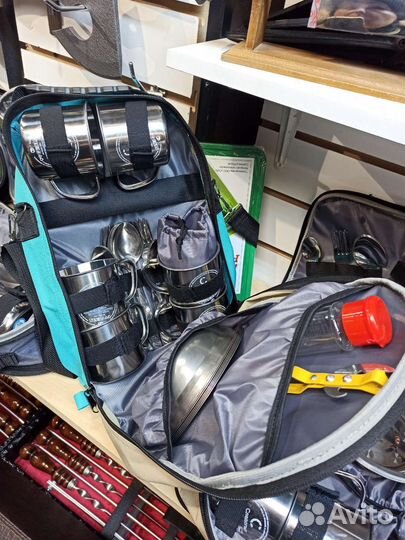 Посуда. Наборы посуды для пикника