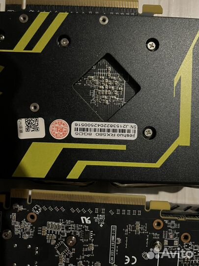 Видеокарты rx580 8gb 2048sp