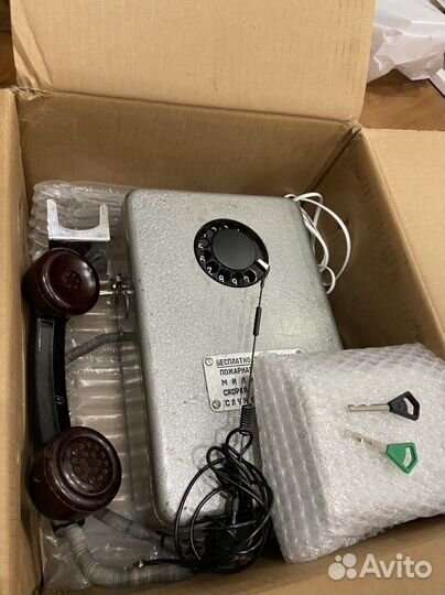 Таксофон GSM с симкой /Ест 2коп СССР /Звонит/Амт69