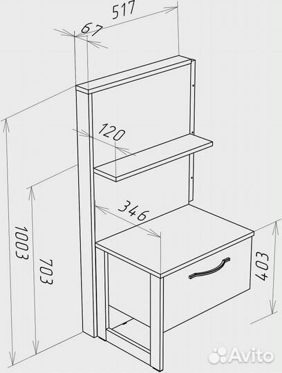 Тумба прикроватная Hugo (Hugo (Хьюго) (комплект 2
