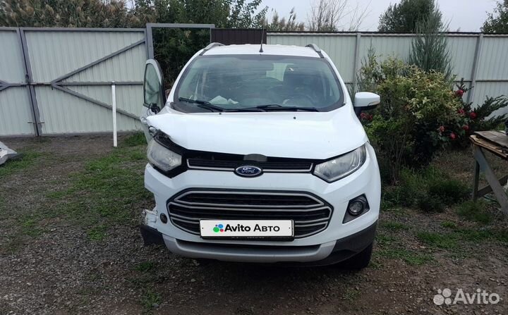 Ford EcoSport 1.6 МТ, 2014, битый, 110 000 км