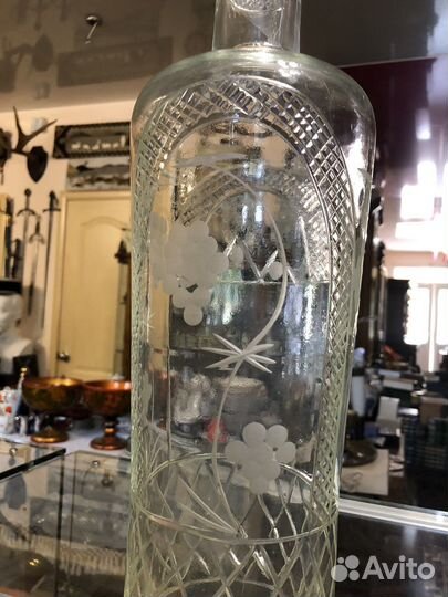 Бутылка старинная большая