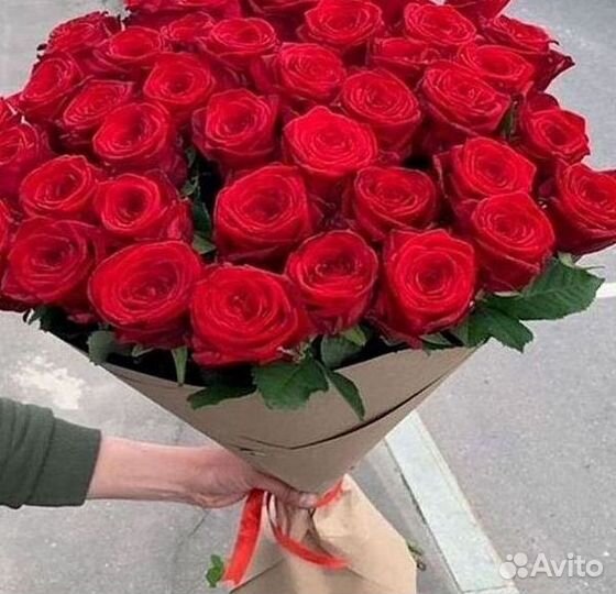 Длинные высокие розы 110 150 160 180 200 см