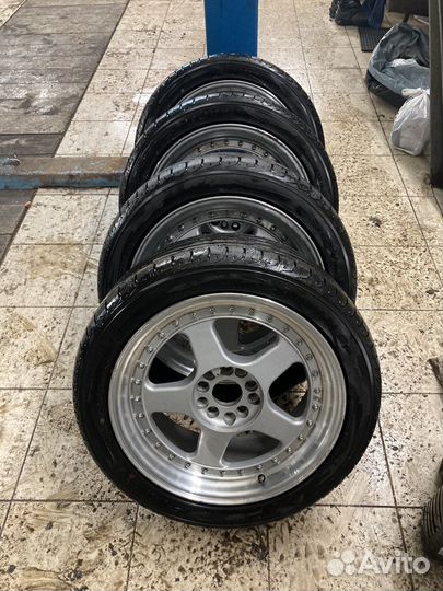 Keskin kt01,комлект разношироких колес