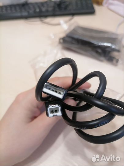 Блок питания 12V, 24V, кабель AWM E101344