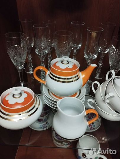 Чайный сервиз фарфор