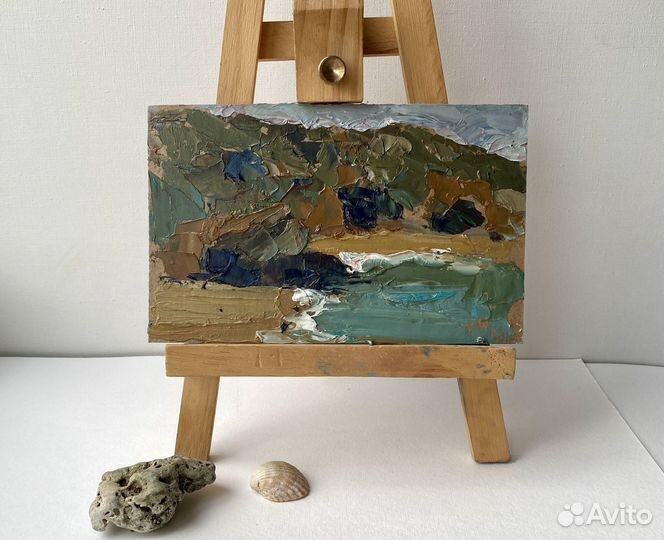 Маленькие картины с морем живопись морской пейзаж