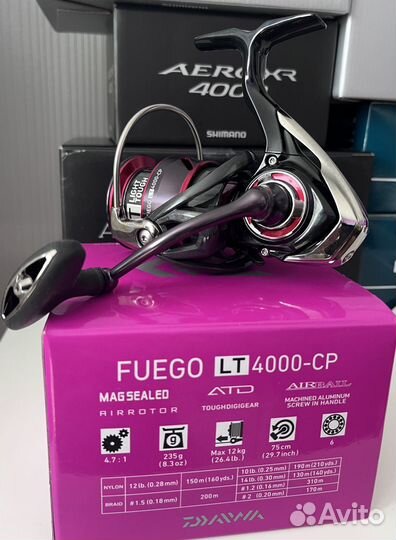 Катушка Daiwa 20 Fuego LT 4000-CP