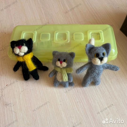 Игрушки из шерсти, мастер класс