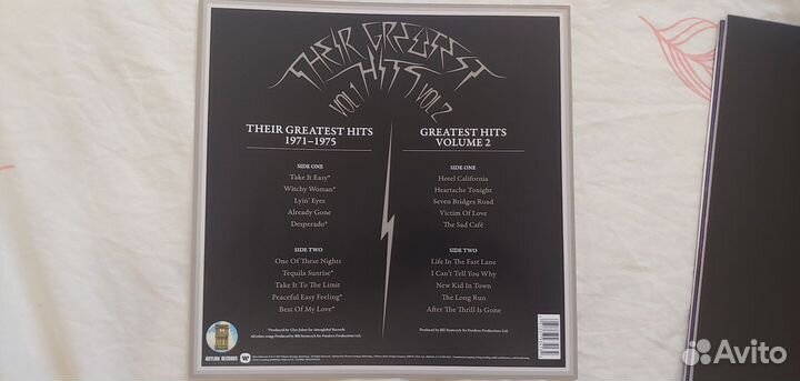 Eagles - Greatest Hits Vol. 1 & 2 (2 LP)