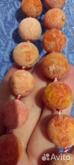 Бусы винтажные