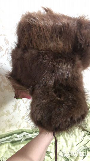 Шапка ушанка мужская