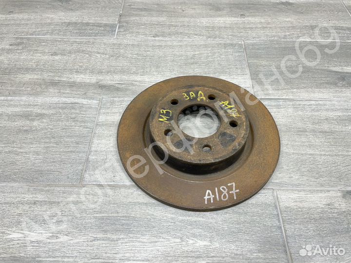 Тормозной диск задний Mazda 3 BK / BL