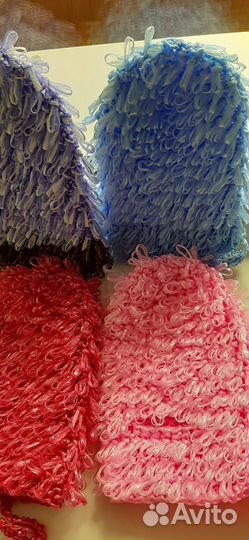 Мочалка ручной работы