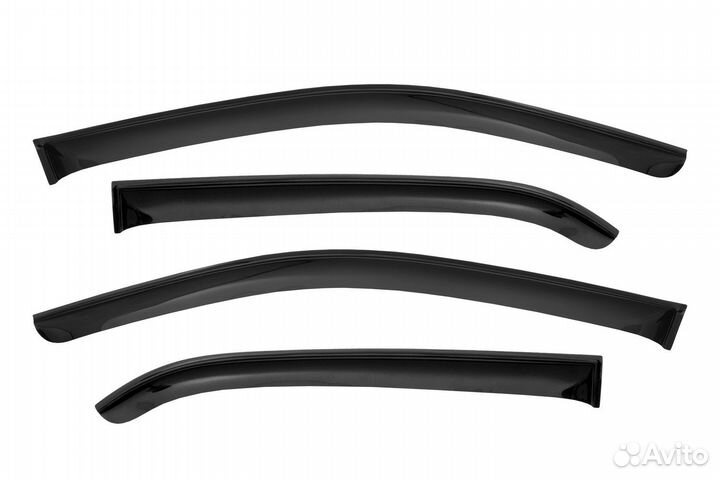 Дефлекторы окон (4 шт.) Polo 6