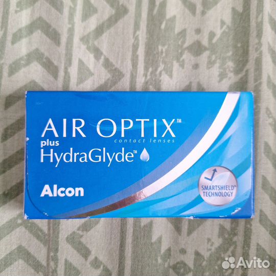Линзы контактные air optix HydraGlyde -4.25