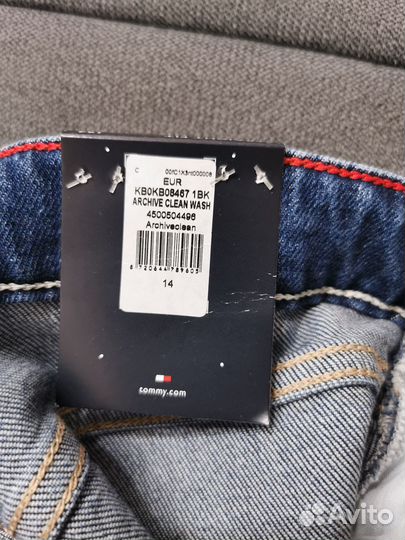 Джинсы Tommy hilfiger для мальчика 10-12 лет