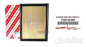 Фильтр воздушный 178010L040 toyota