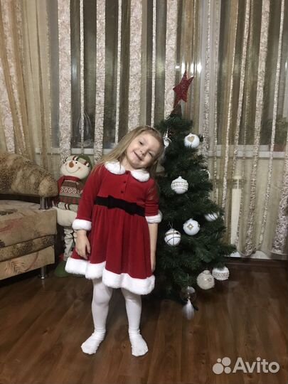 Новогоднее платье mothercare