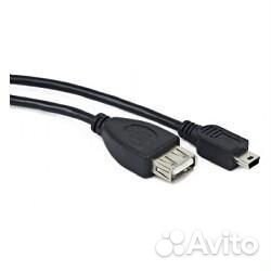 Кабель USB 2.0 OTG/Cablexpert usbaf/Mini-BM