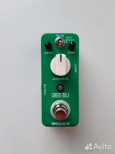 Mooer green mile (овердрайв) Гитарная педаль