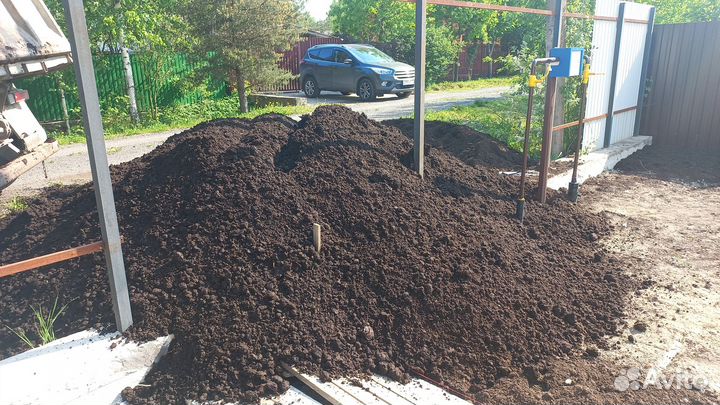 Земля чернозем плодородный