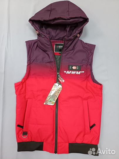 Жилет мужской MWM Красный