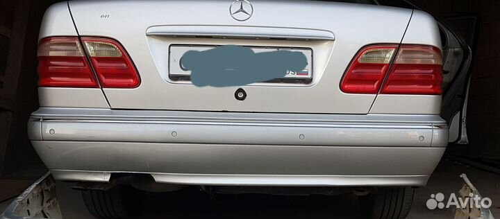 Задний бампер на mercedes w210