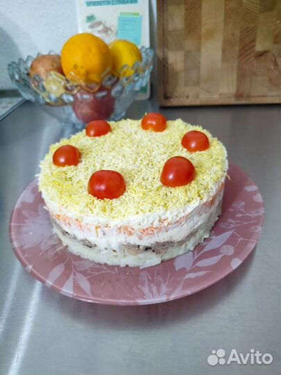 Салаты и еда на заказ