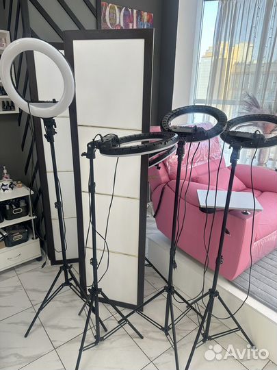 Кольцевая лампа 36 см