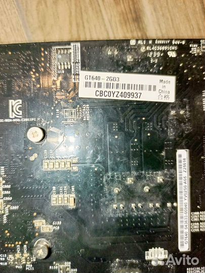 Видеокарта gt640