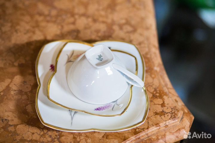 Фарфоровая чайная тройка Alka Bavaria