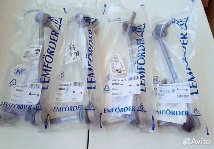 Стойки переднего стаб Х5 Х6 (Е F куз) lemforder