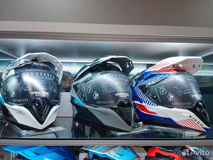 Мотошлем commander